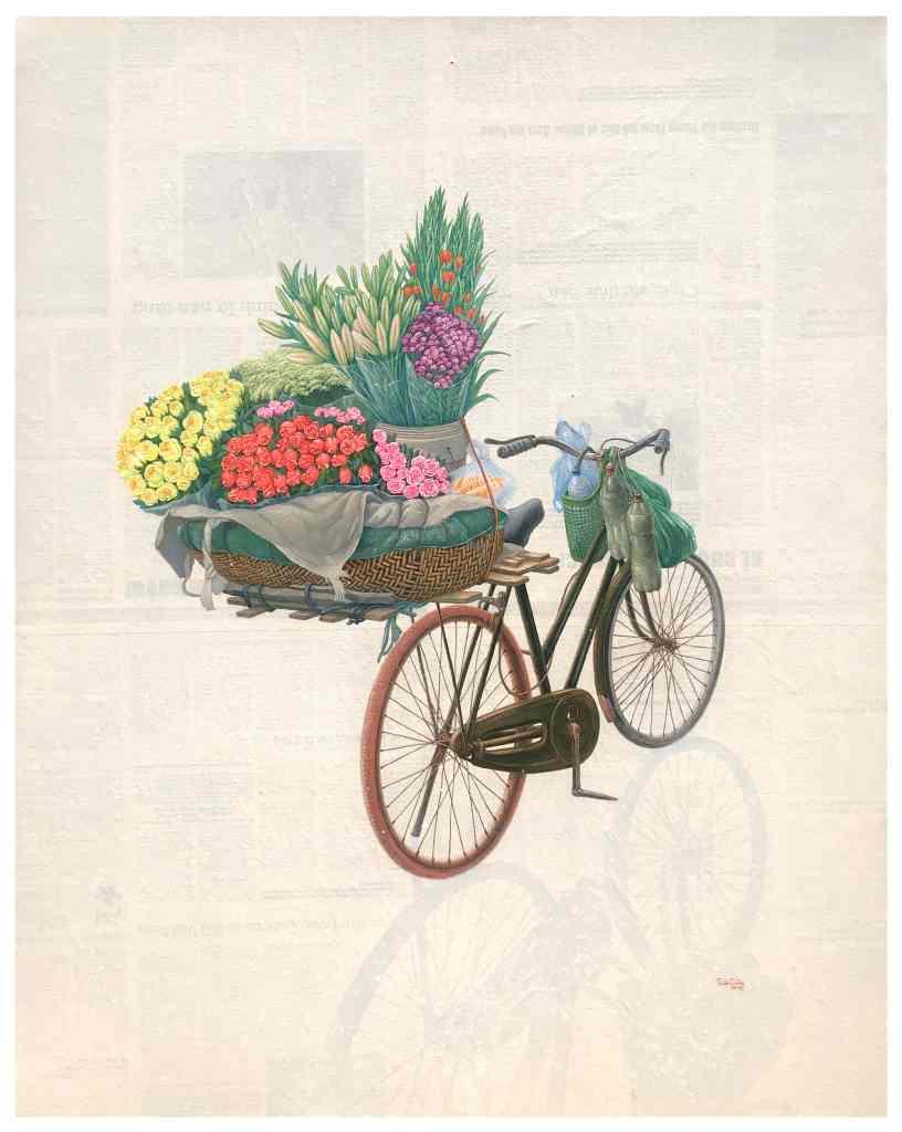 Nguyễn Tuấn Dũng - Hương Phố - Acrylic - 80 x100 - 2019 2